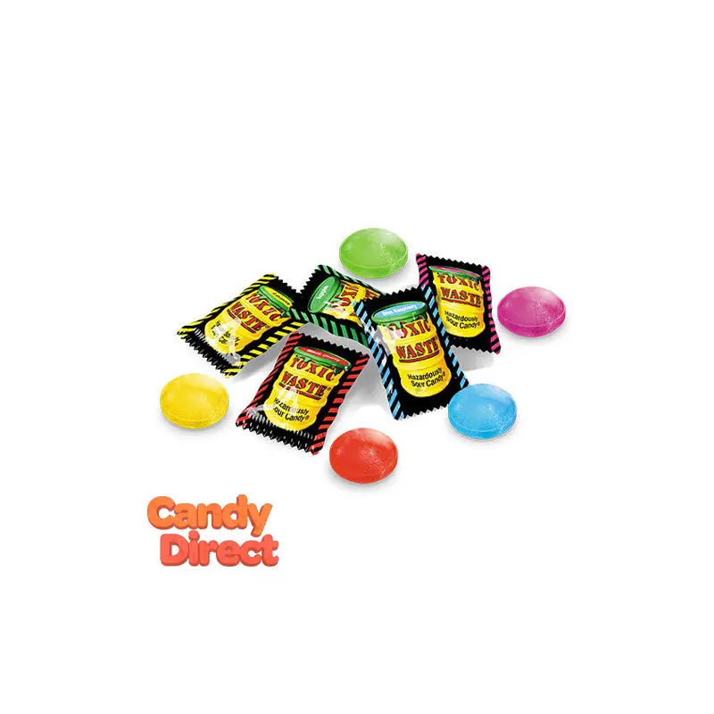 Toxic Waste Sour Candy Assorted - 1000ct Bag