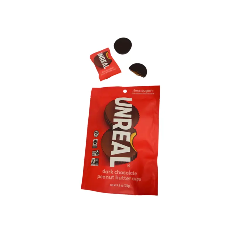 Unreal 4.2oz Bag Dark Chocolate Peanut Butter Cups