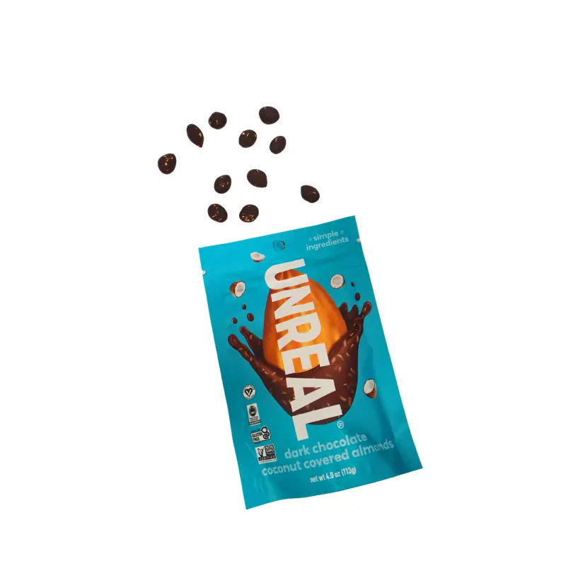 Unreal 4oz Bag Dark Chocolate Coconut Almonds