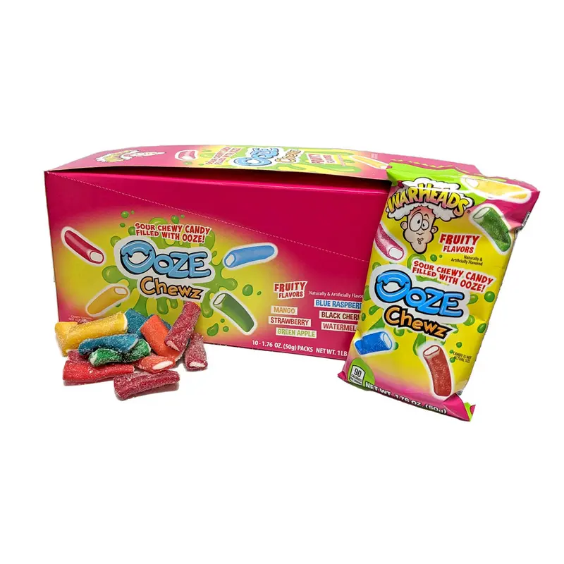 Warheads Ooze Chewz 1.76oz Bag