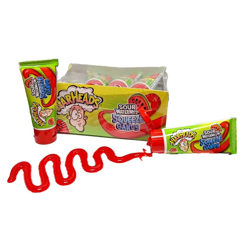 Warheads Squeeze Candy 2.25oz Tube