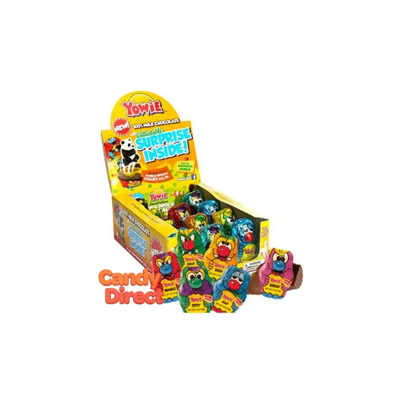 Yowie Chocolate Candy with Toy Inside - 12ct