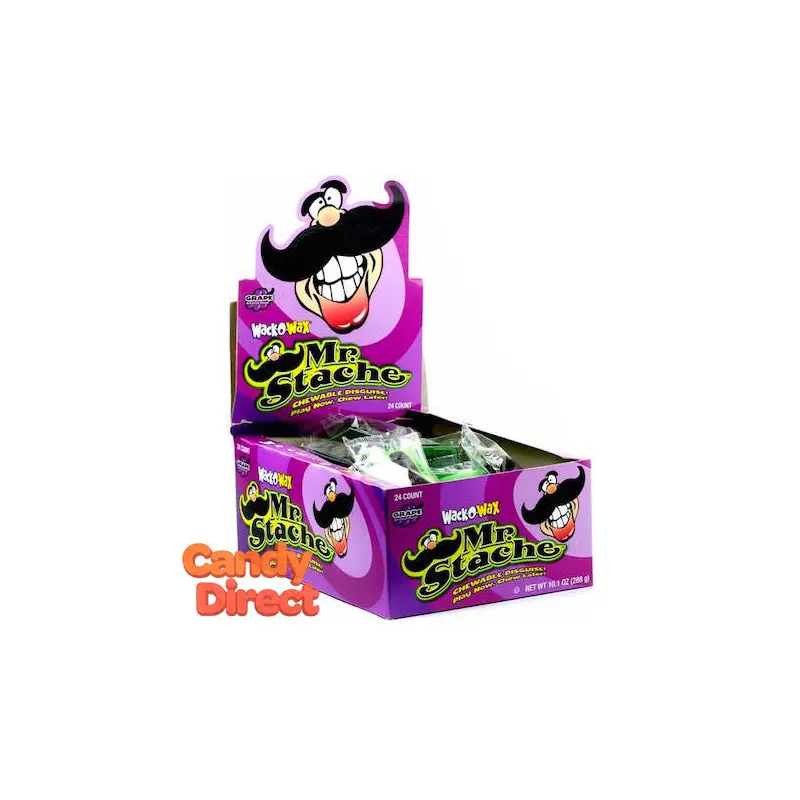 Wack-O-Wax Mr Stache - 24ct
