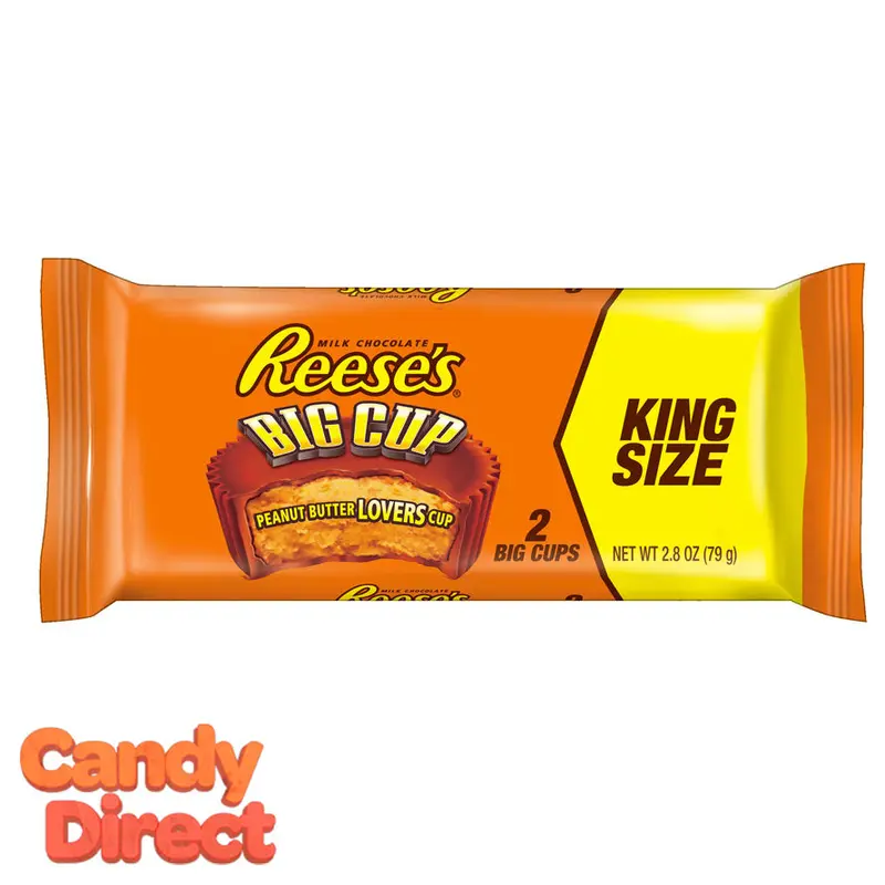Big Cups Reese's King Size Peanut Butter Cups - 16ct