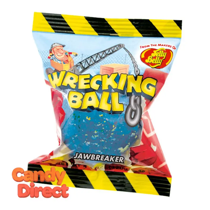 Wrecking Ball Jawbreaker Jelly Belly - 12ct