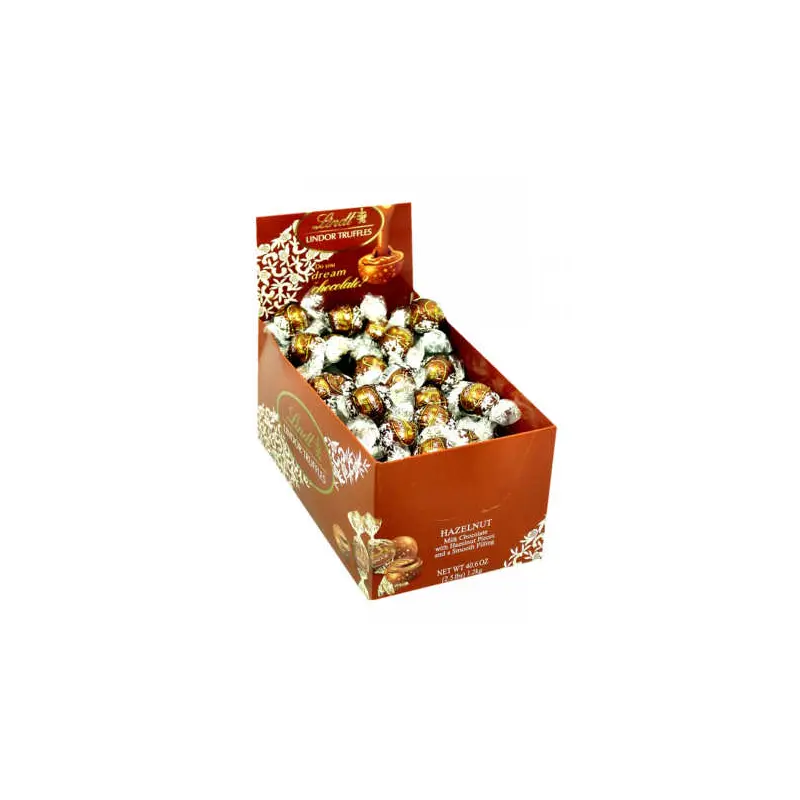 Lindt Lindor Truffles - Hazelnut Milk Chocolate 120ct