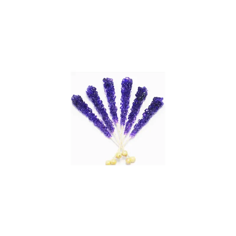 Grape Rock Candy Sticks - Unwrapped 120ct