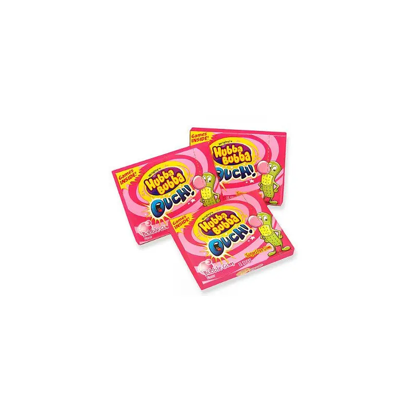 Hubba Bubba Ouch Bubble Gum - 10 Packs
