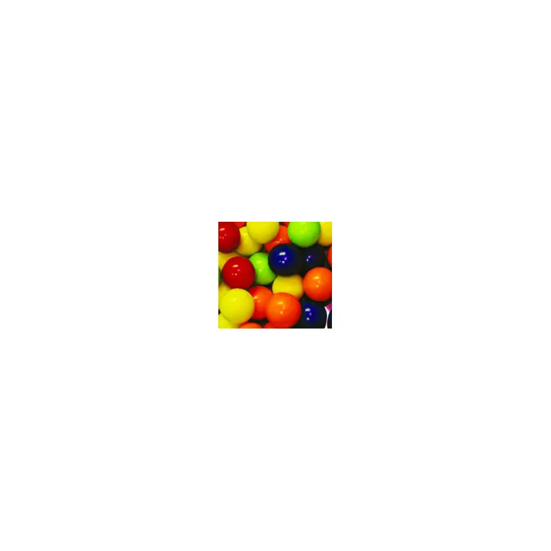 Assorted Bubble Gum Balls 1/2-inch - 19lb Case