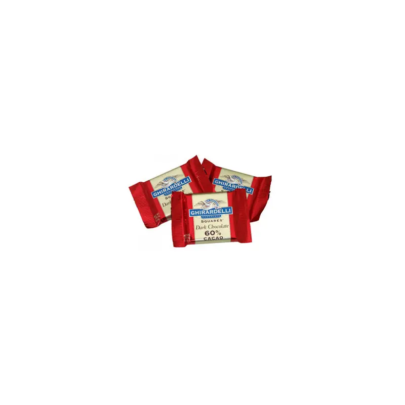Ghirardelli Squares Dark Chocolate - 120ct Bag