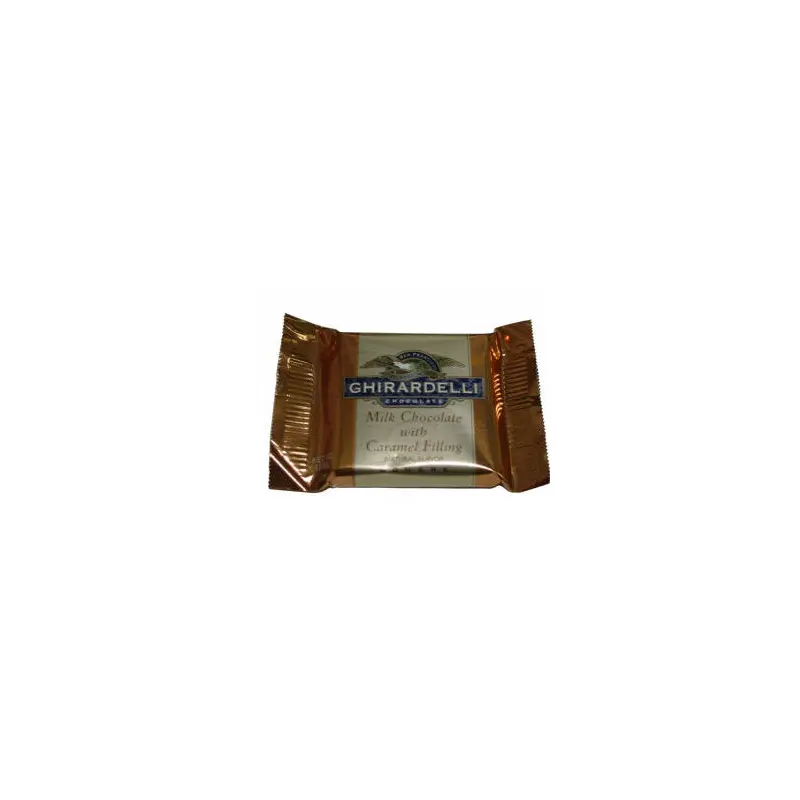 Ghirardelli Squares - Milk Chocolate With Caramel 50ct