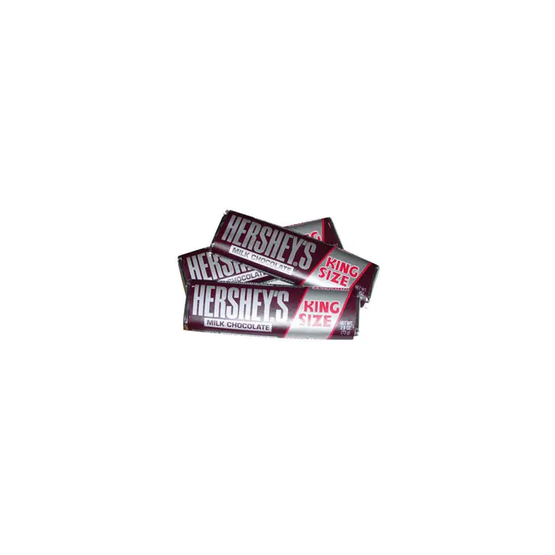 King-Size Milk Chocolate Hershey's Bars - 18ct