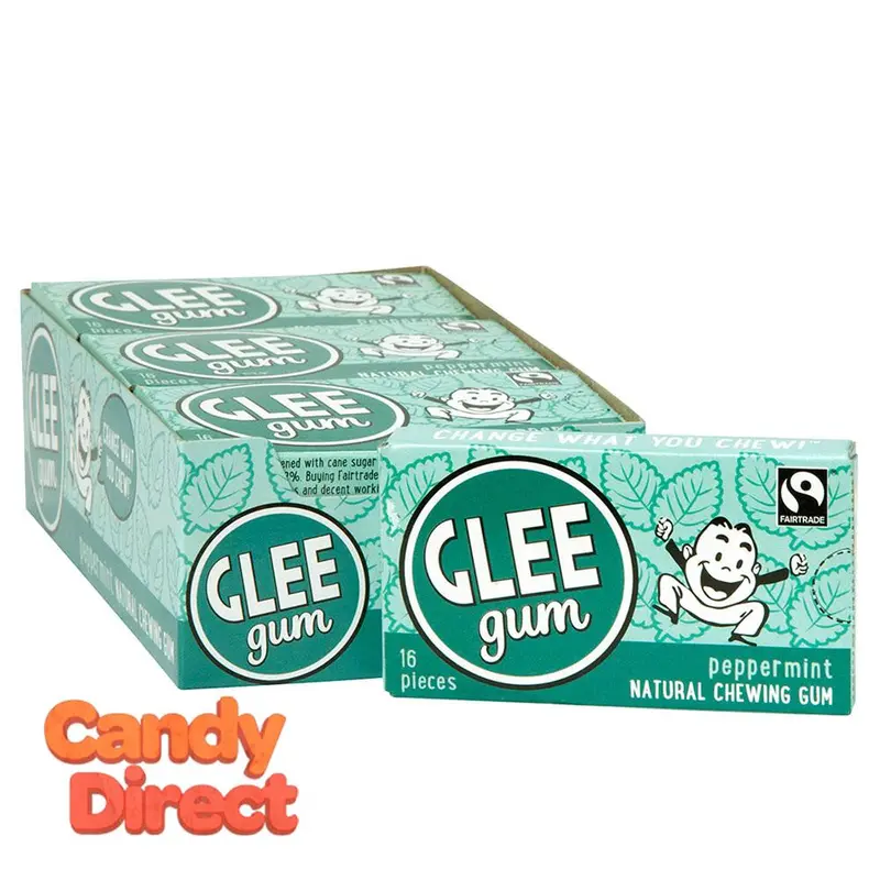 Peppermint Glee Gum - 12ct
