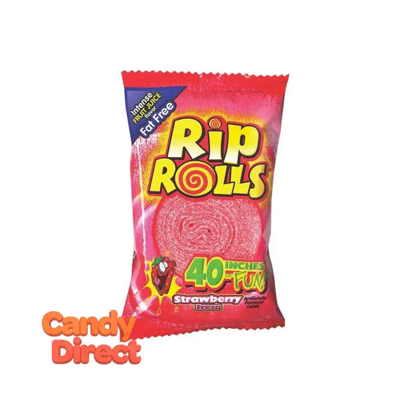 Rip Rolls - Strawberry 24ct Display Box