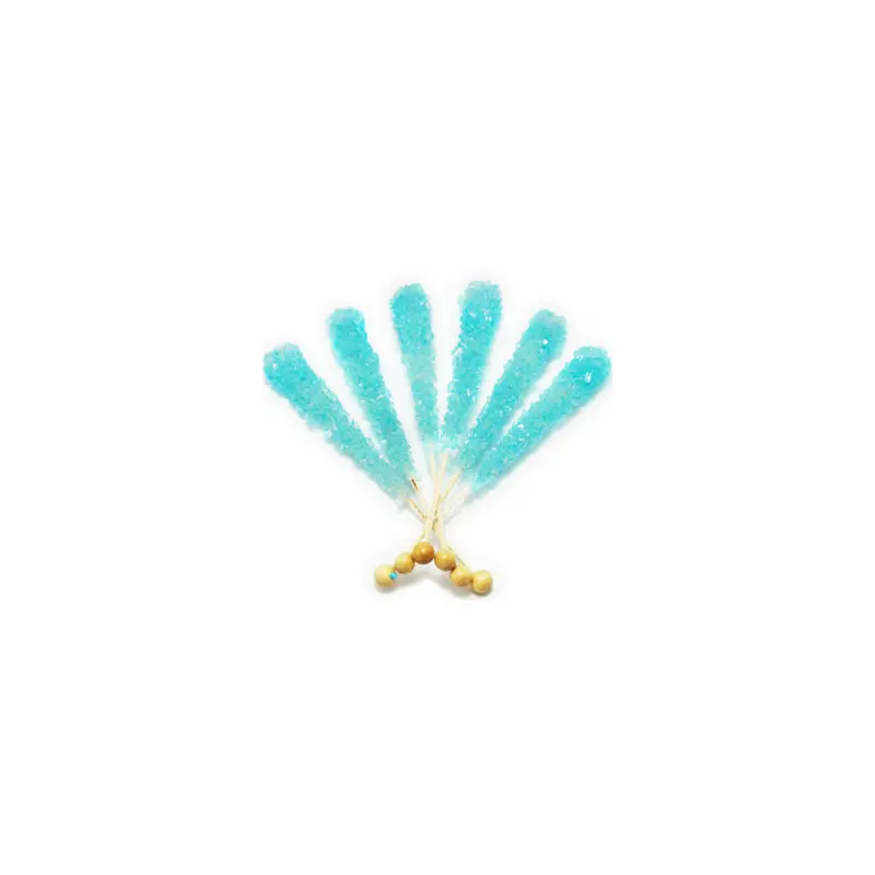 Cotton Candy Rock Candy Sticks - Unwrapped 120ct