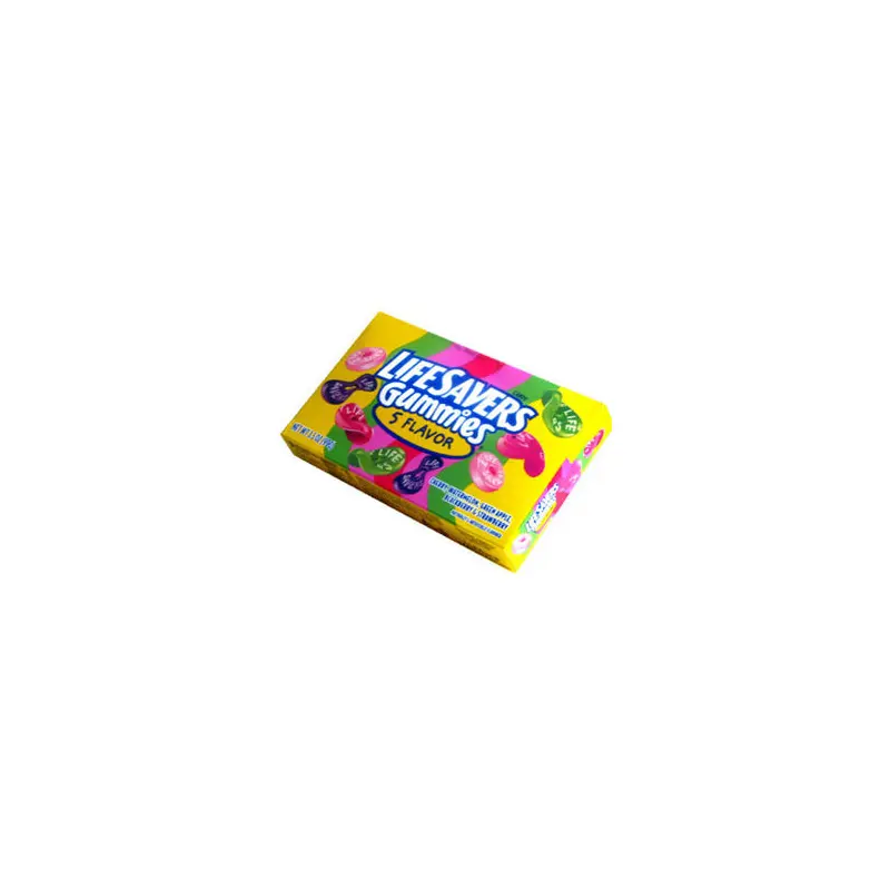 Lifesavers Gummies Five Flavor Movie-Size 3.5oz Box - 12ct