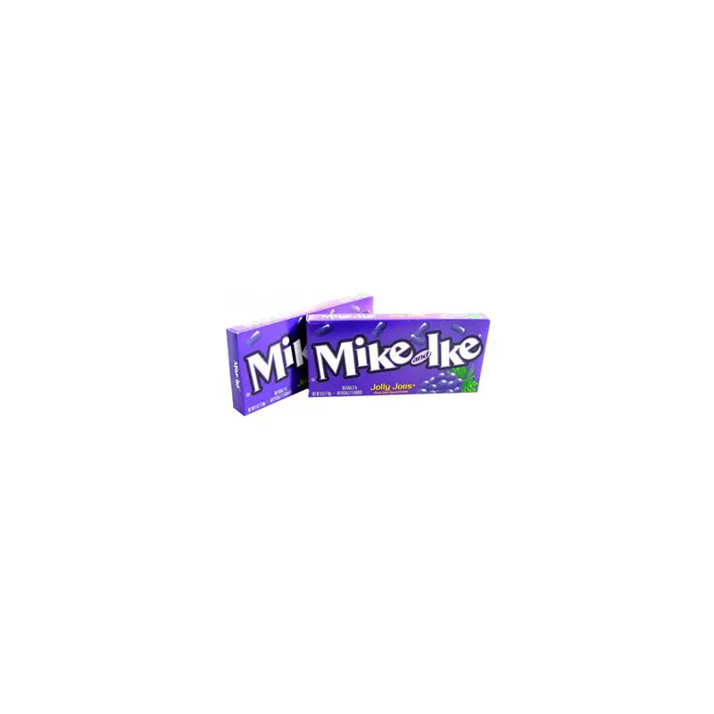 Mike & Ike Jolly Joe's Grape - Movie-Size 6oz