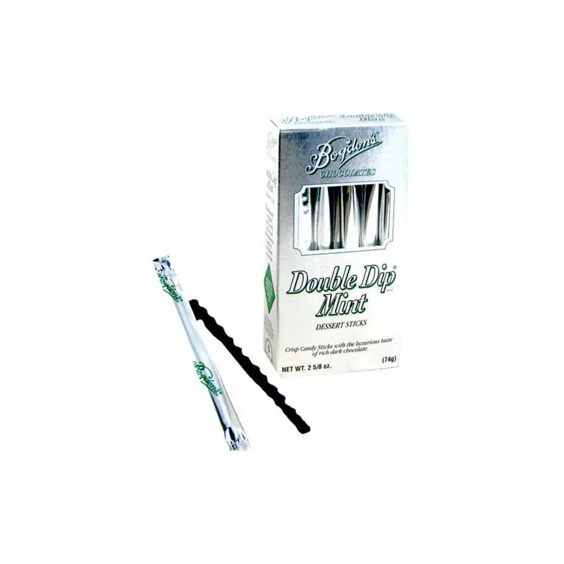 Reception Sticks Double-Dip Mint Chocolate - Silver Box 2.625oz