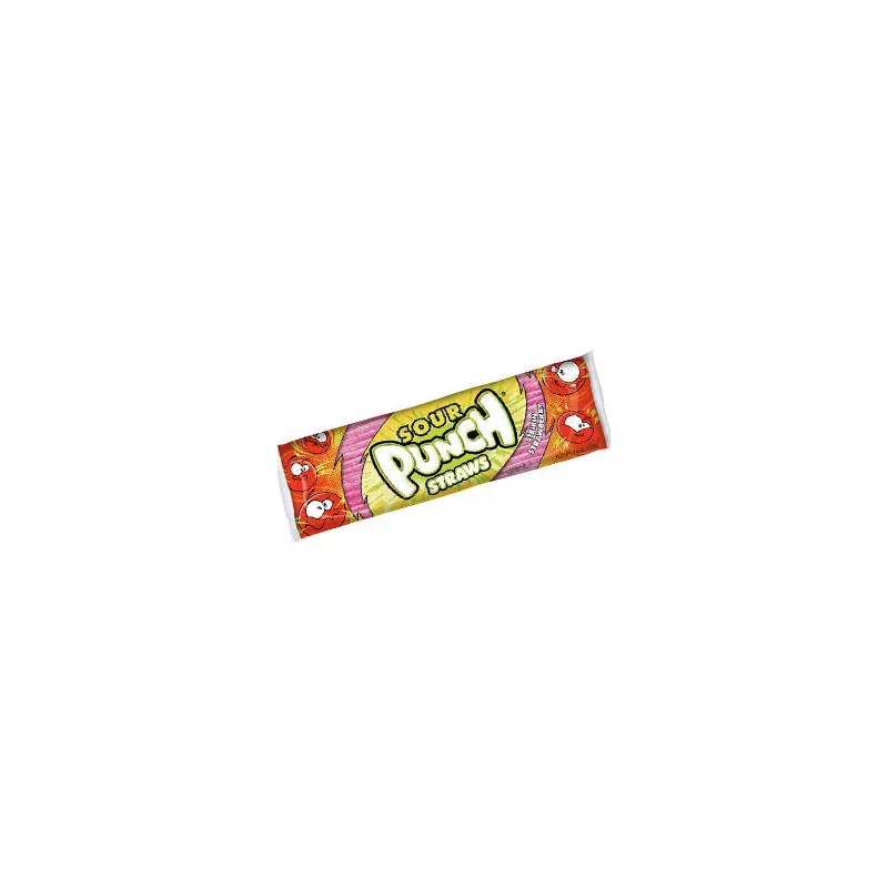 Sour Punch Straws - Strawberry King-Size 24ct
