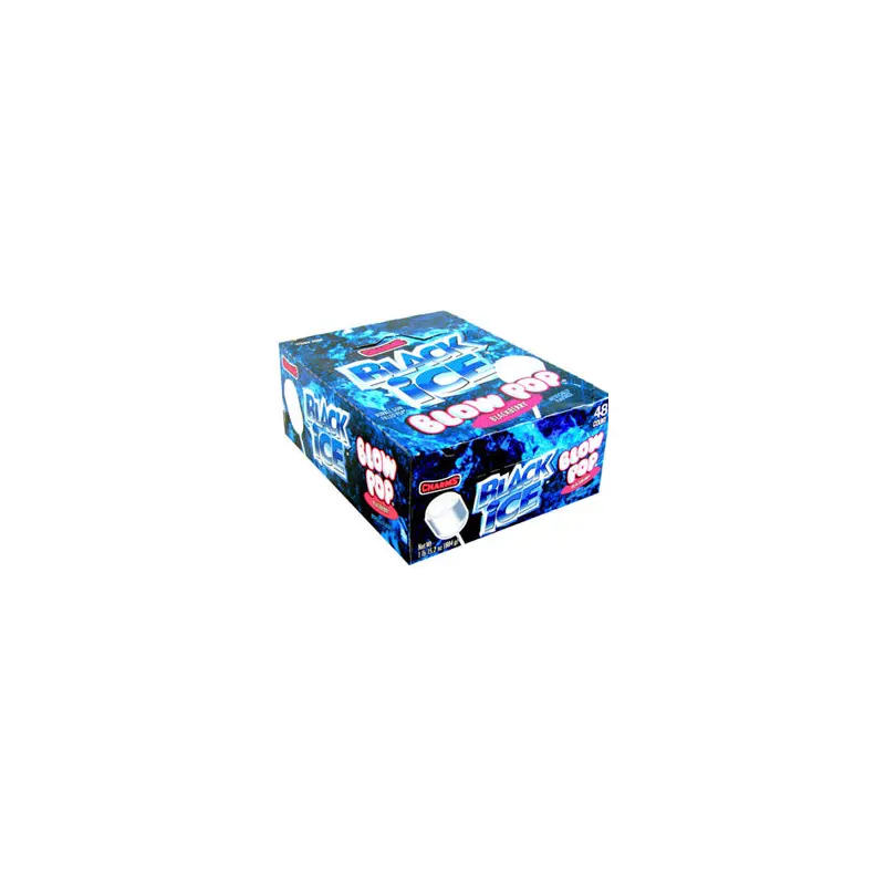 Black Ice Blow Pops - 48ct Box