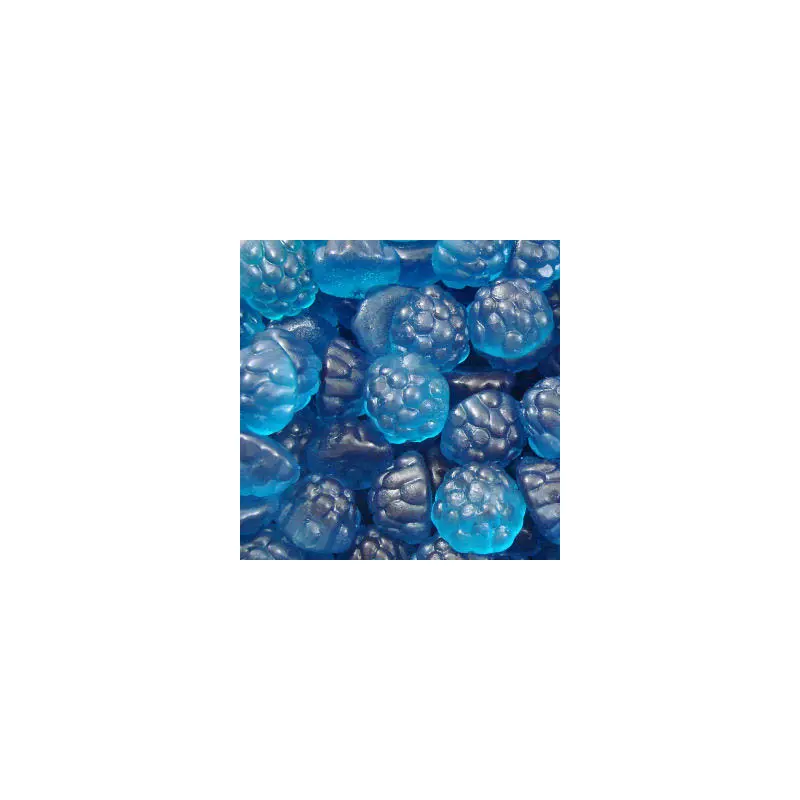 Gummi Blue Raspberries - 5lb