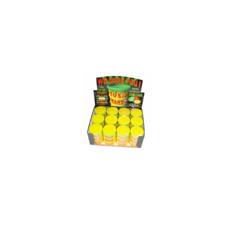 Mini Toxic Waste Barrels - 12ct Display Box