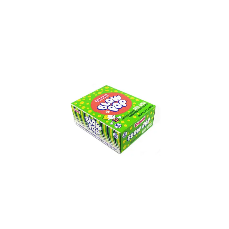 Sour Apple Blow Pops - 48ct Box