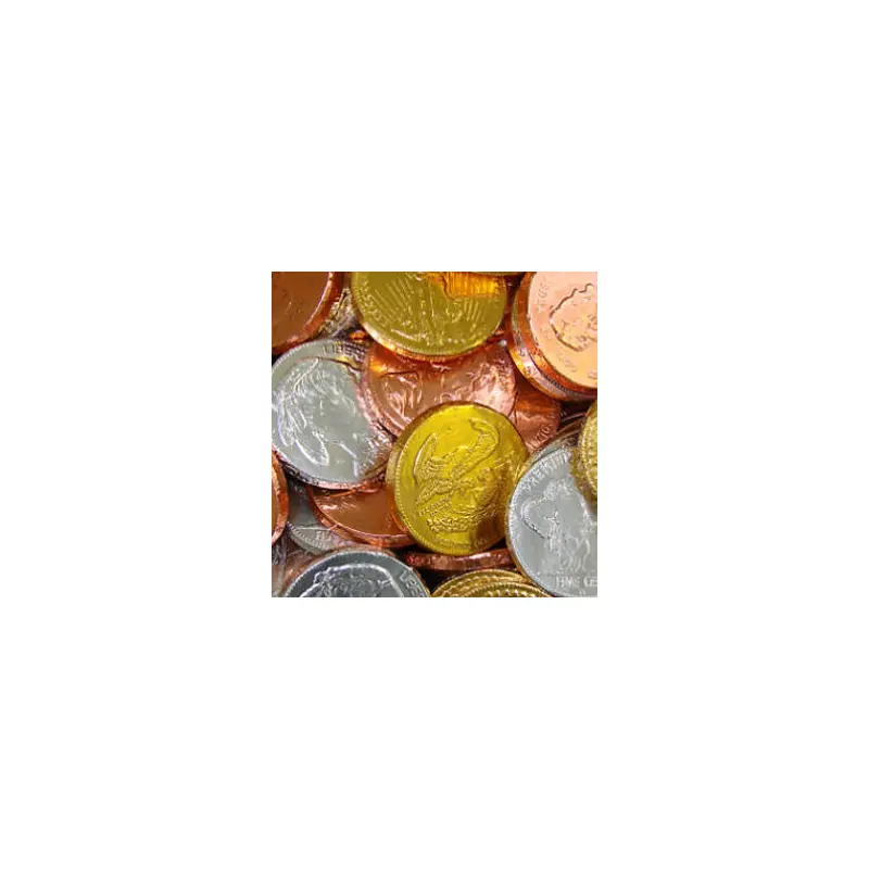 Assorted Chocolate Coins Extra Large - 5lb Bag