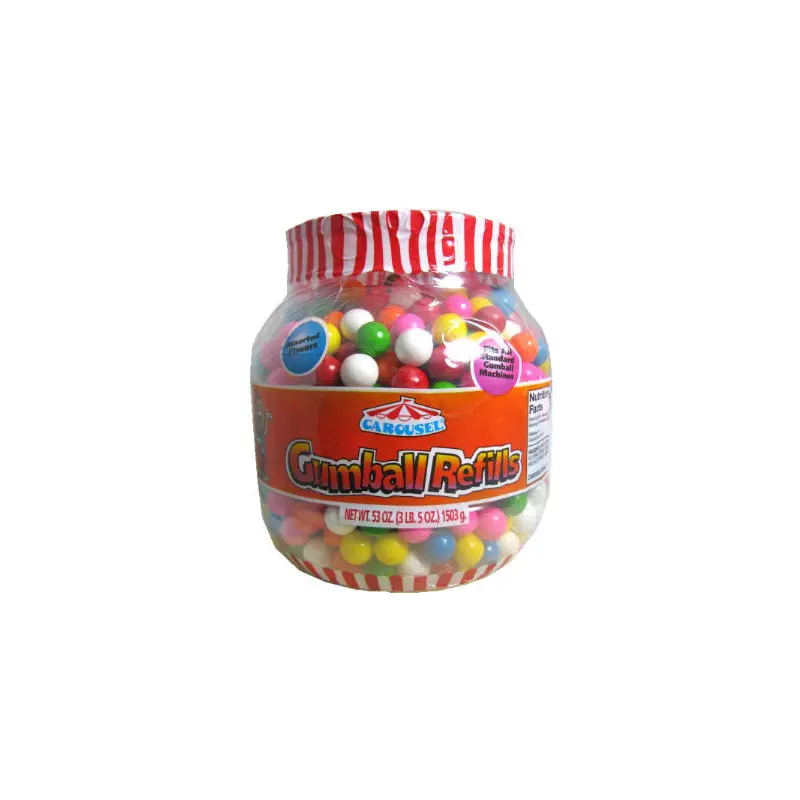 Carousel Gumball Refills - 3.5lb Tub