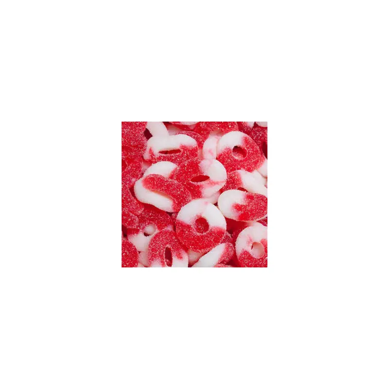 Cherry Gummi Rings - Red 4.5lb