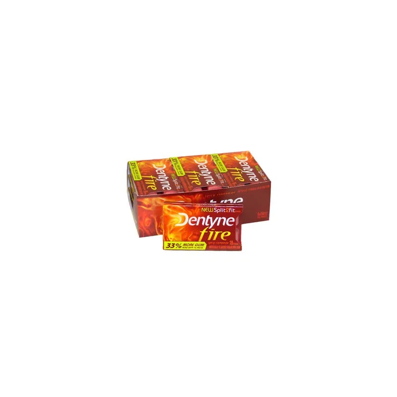 Dentyne Gum - Fire Spicy Cinnamon 9ct