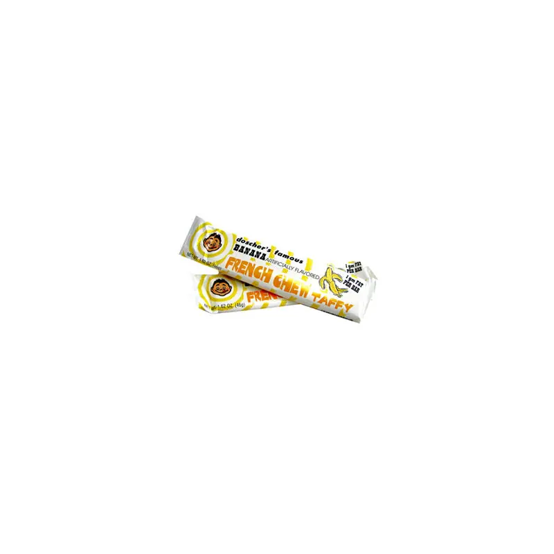 French Chew Taffy Banana - 1.62oz 24ct
