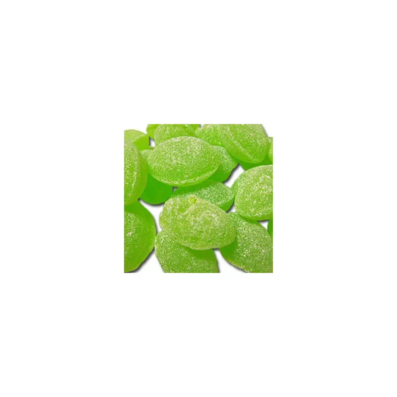 Green Apple Hard Candy Drops - Sanded 10lb