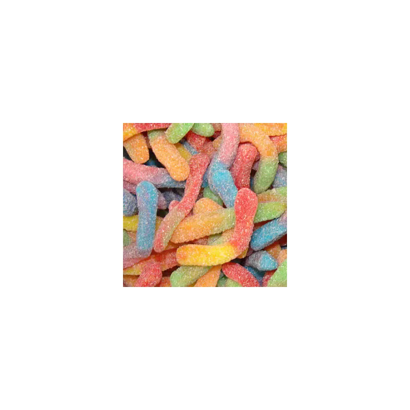 Gummi Sour Brite Crawlers - Small Size 5lb