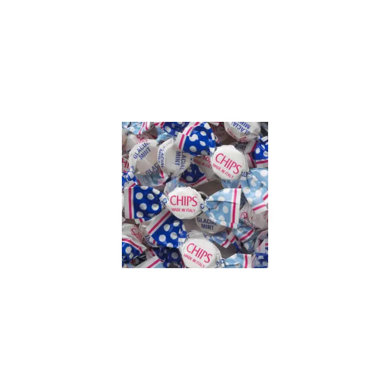 Puntini Chips Glacial Mints - 3.4lb Bag