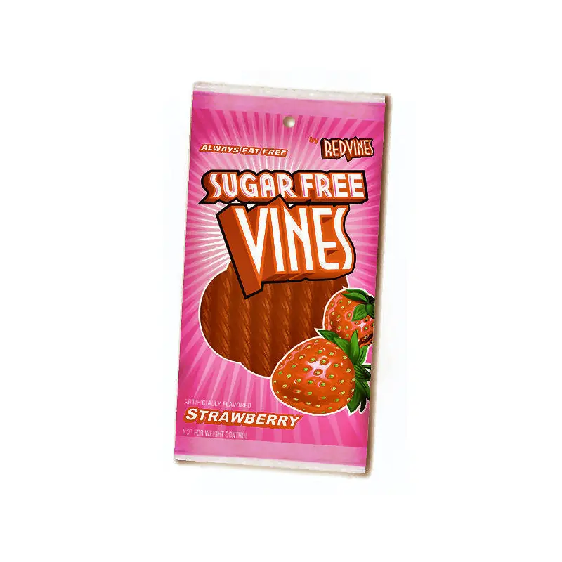Sugar Free Vines Licorice - Strawberry Twists 12ct