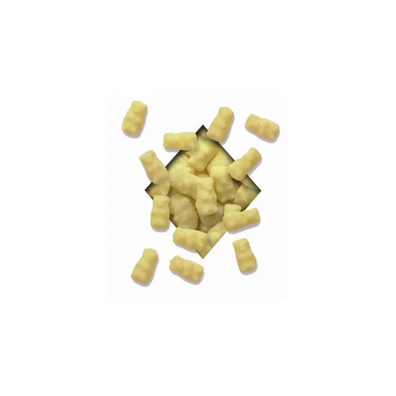 White Chocolate Covered Gummi Bears - 5lb