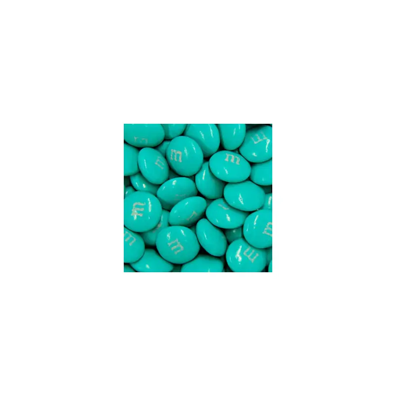 Aqua M&M's - Milk Chocolate 10lb