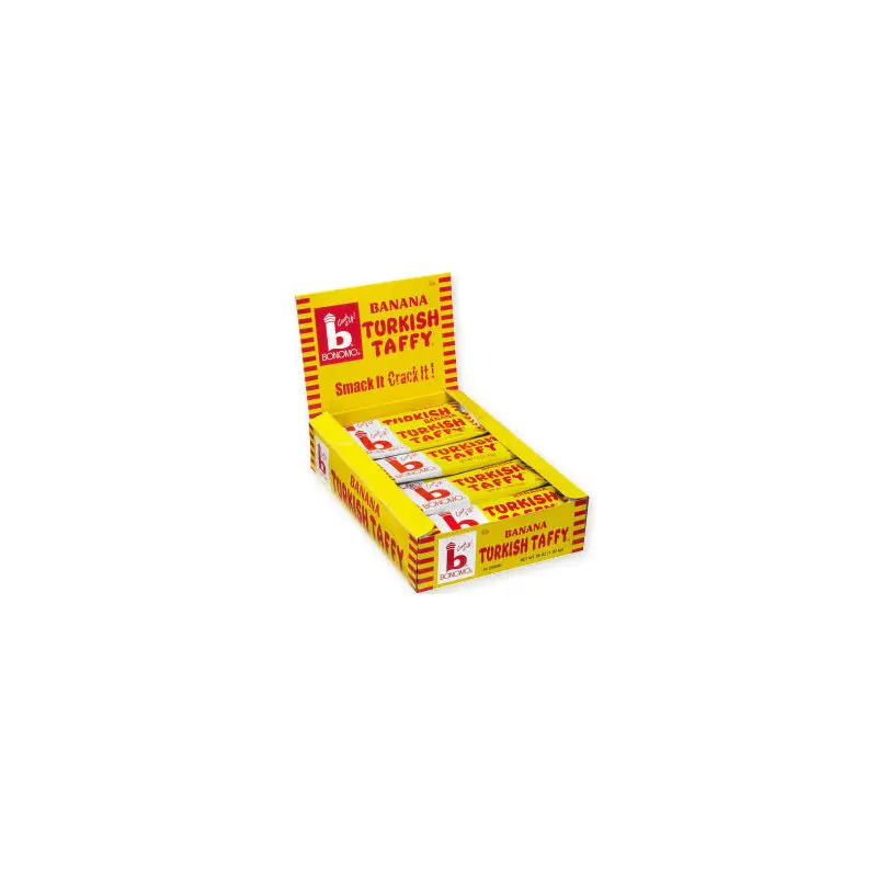 Banana Turkish Taffy by Bonomo - 24ct