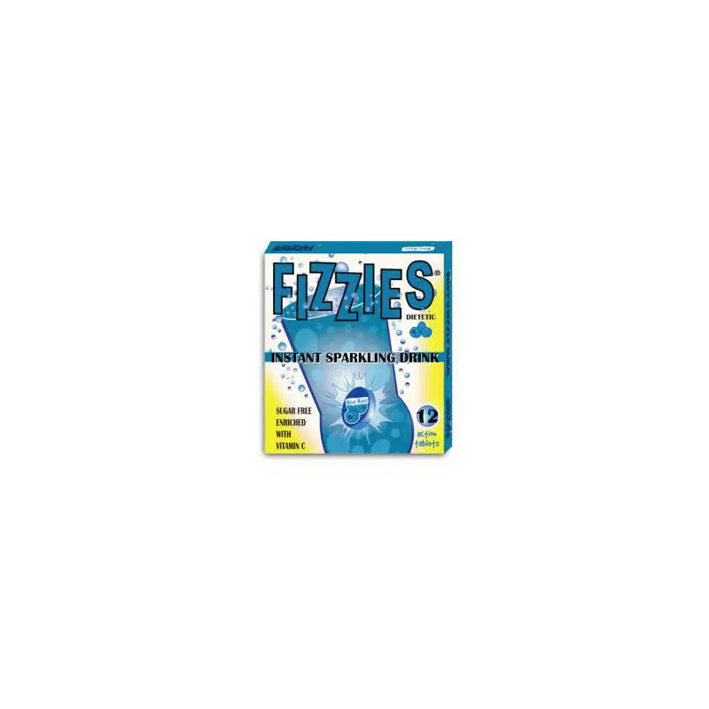 Fizzies Blue Razz - 6ct