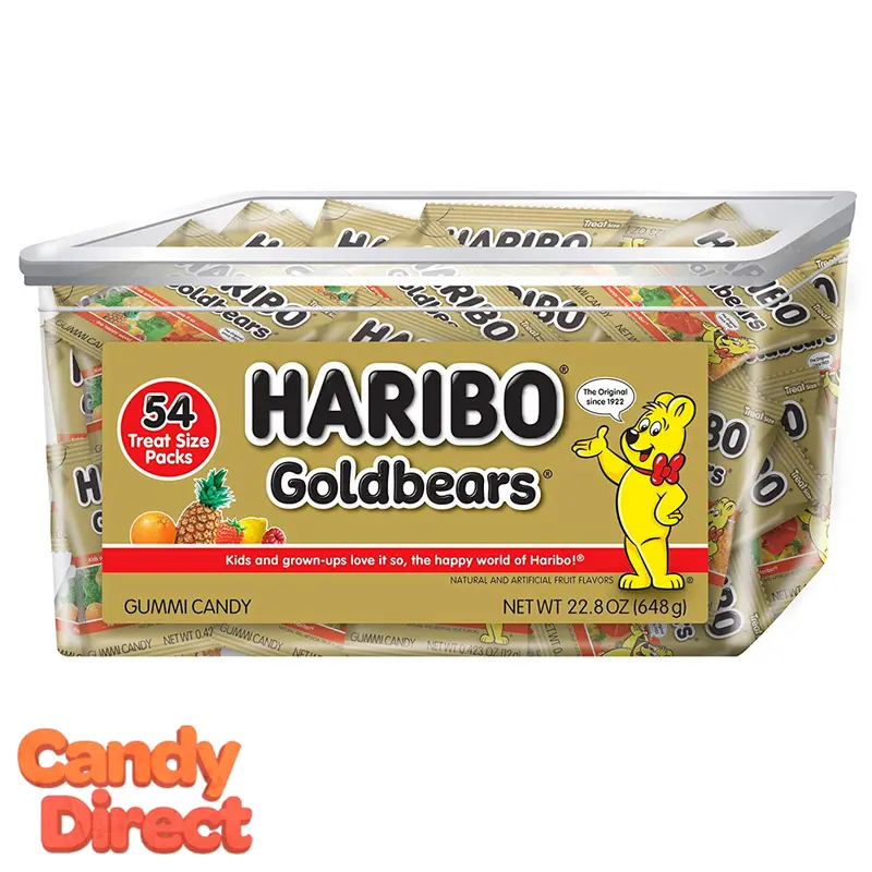 Haribo Gold Bears Tub - 54ct