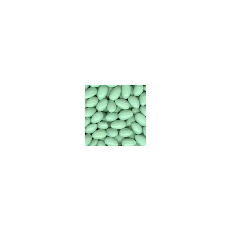 Jordan Almonds Mint Green - Candy Coated 5lb