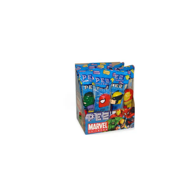 Marvel Comics Pez Dispensers - 12ct Display Box