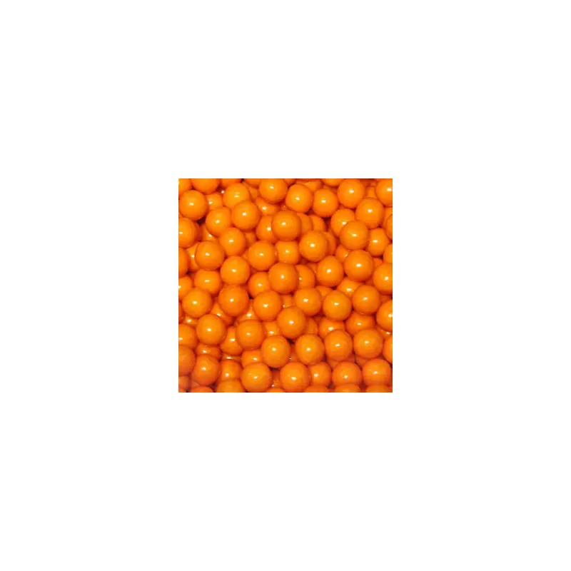 Orange Bubble Gum Balls - 2lb