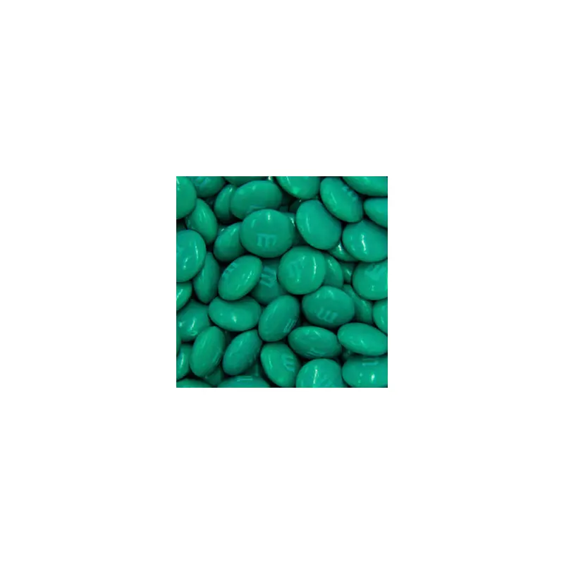 Teal M&M's - Milk Chocolate 10lb