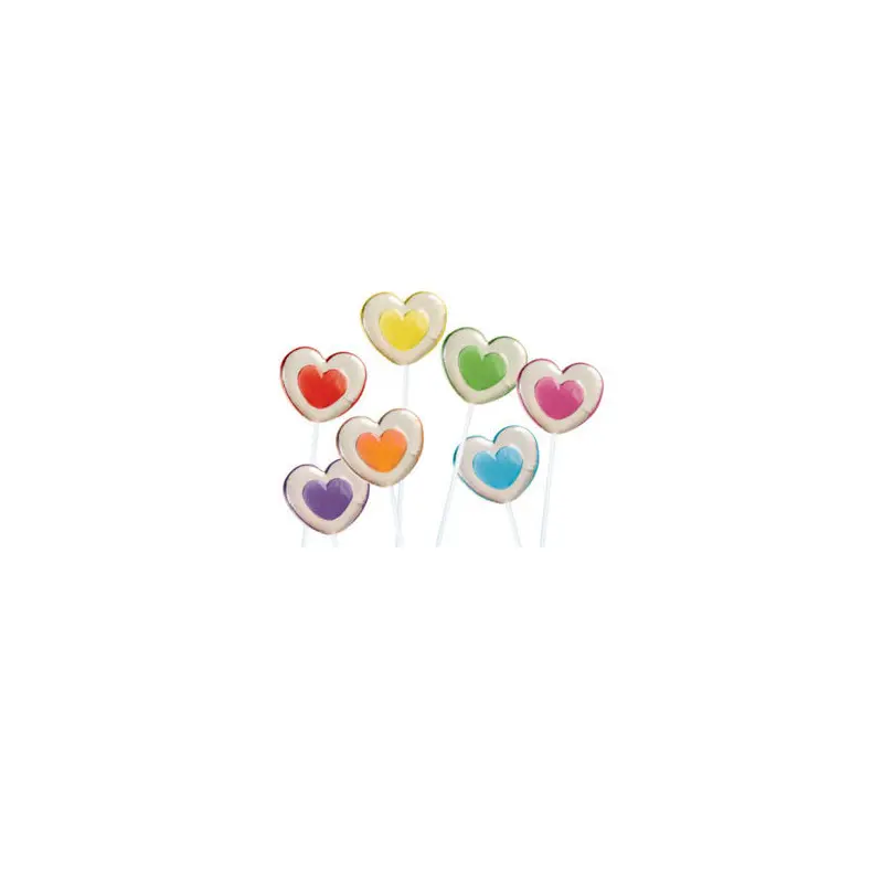 Two-Tone Heart Twinkle Pops - 120ct
