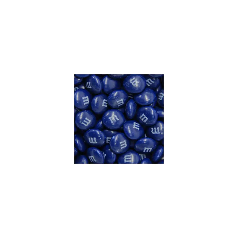 Dark Blue M&M's - Milk Chocolate 10lb