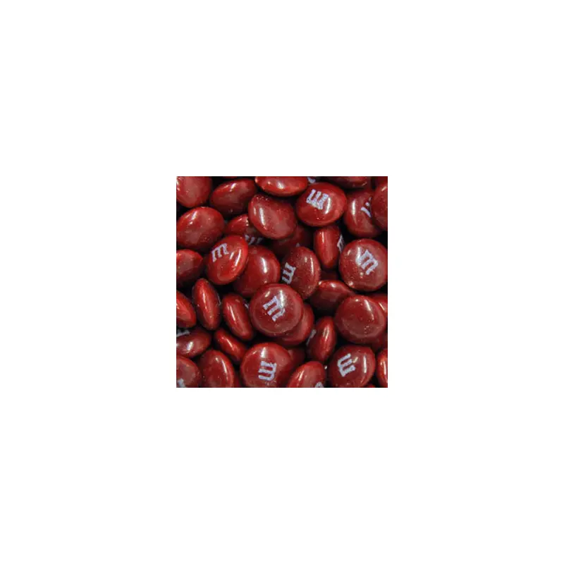 Maroon M&M's - Milk Chocolate 10lb