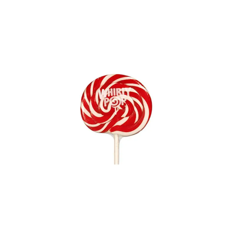 Red & White Whirly Pops - 24ct