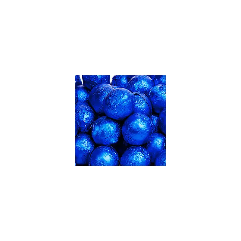 Royal Blue Milk Chocolate Balls - Foil 10lb